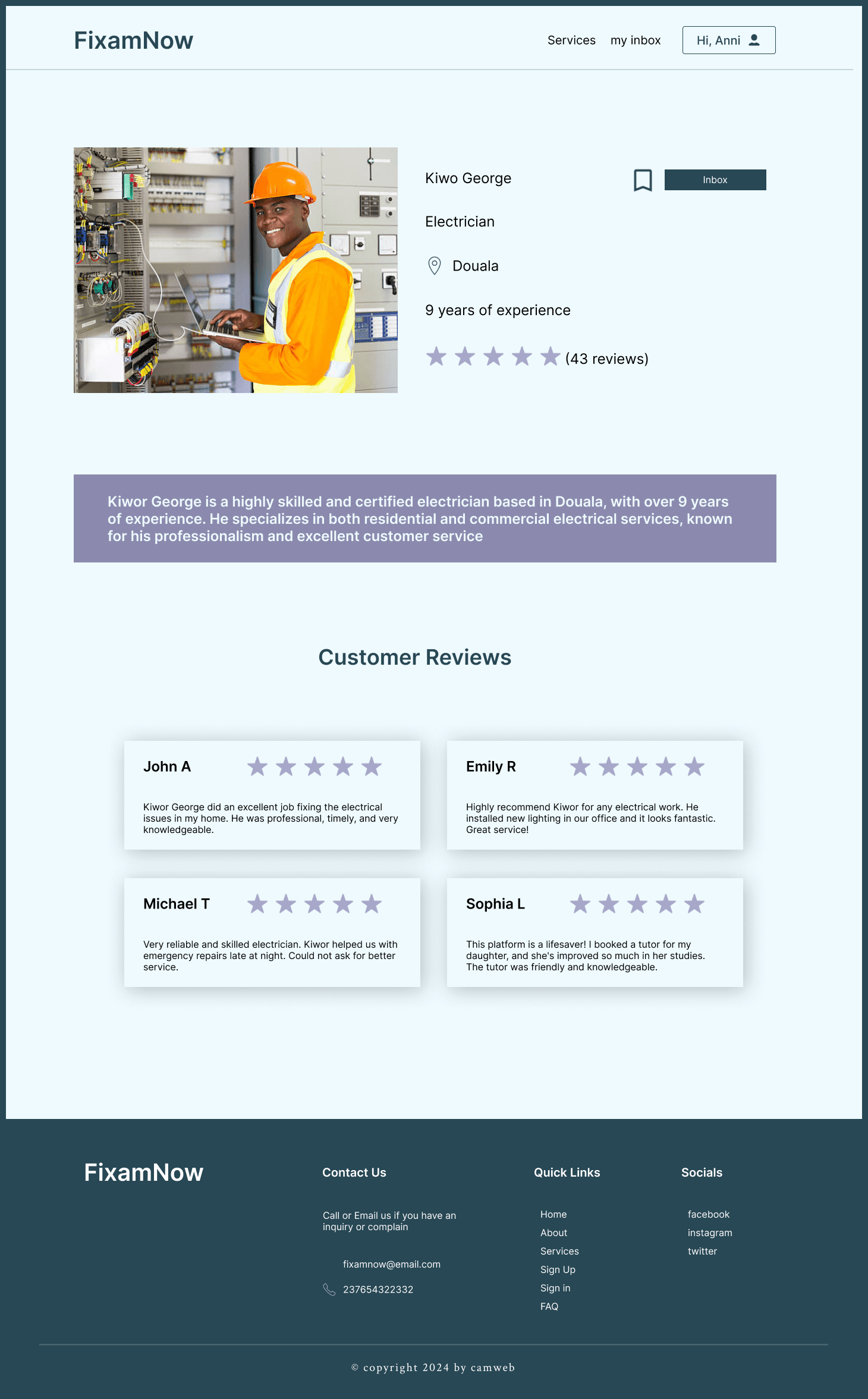 fixam now mockup